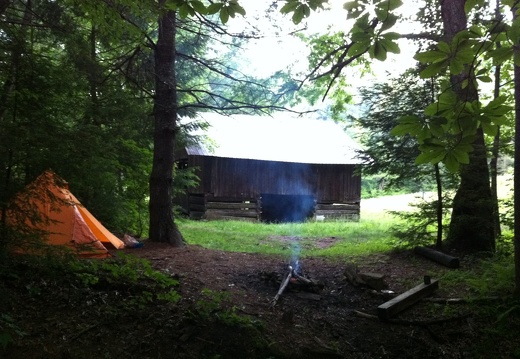 Camp at Litton &amp; Slaven Farmstead, Big South Fork - 34